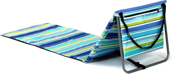 Collection Beach Lounger - Portable Folding Chair - Striped - Image 5
